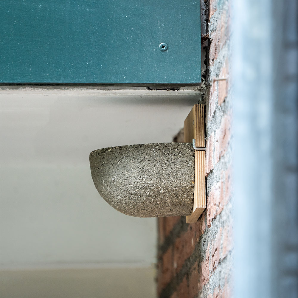 Kunstnistkasten Rauchschwalbe | Vogelhaus Holzbeton | CJ Wildlife